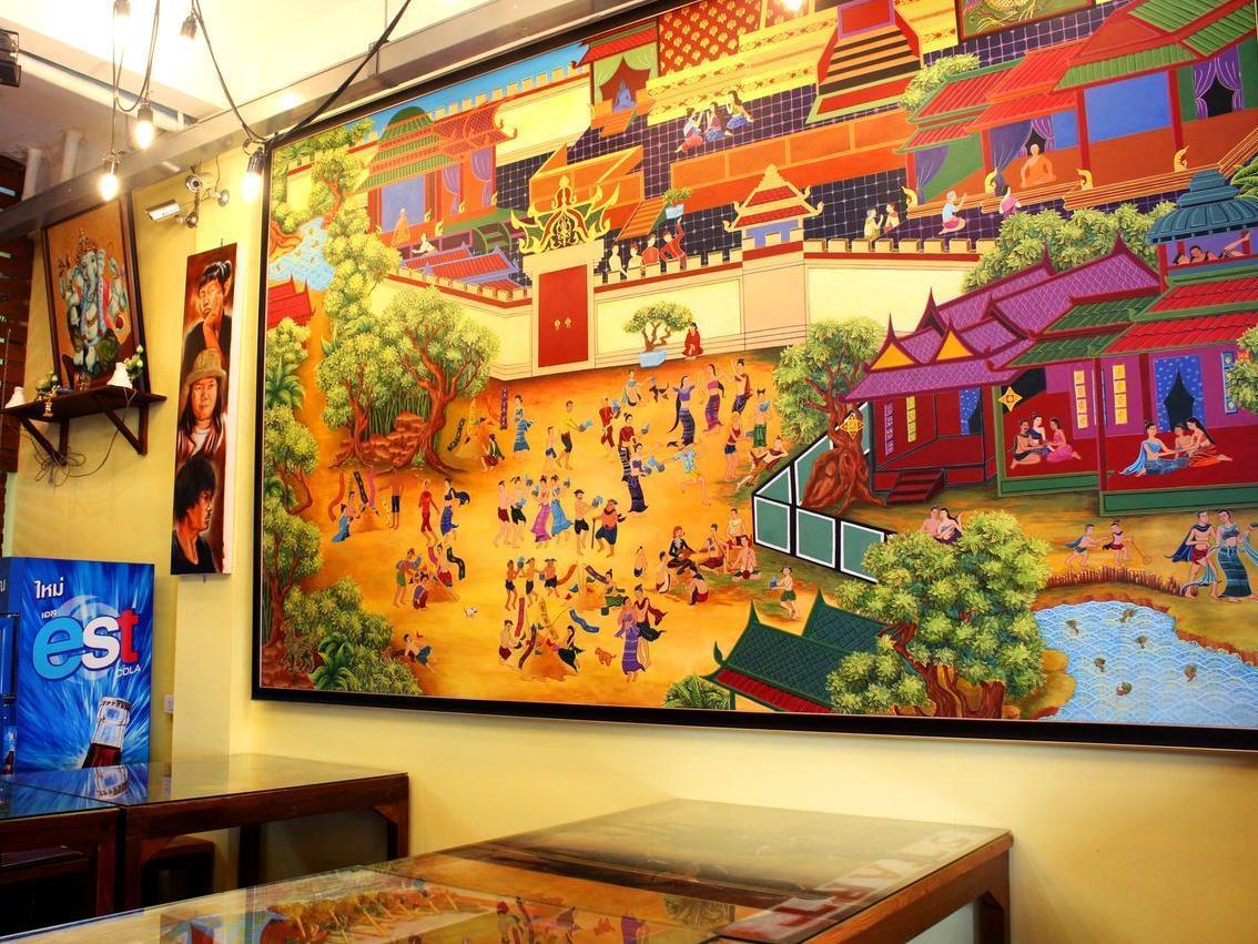 考山博沃恩屋酒店 曼谷 外观 照片
